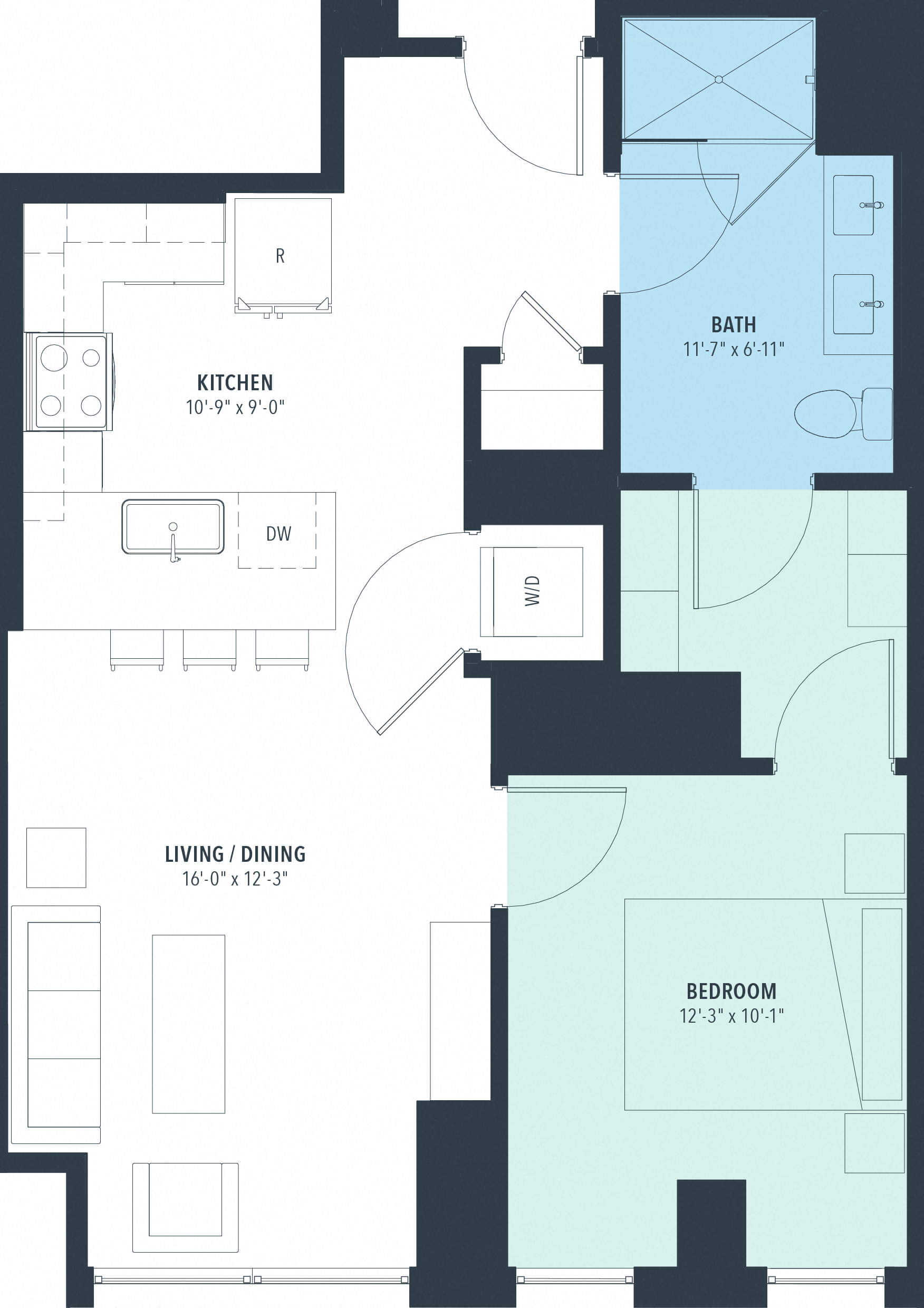 1 Bed/1 Bath-a10f
