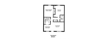 2 Bedroom, 1 Bath