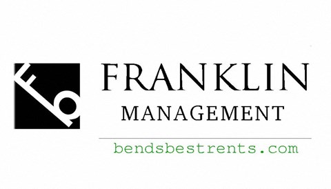 the logo management with the words fraking management on a white background