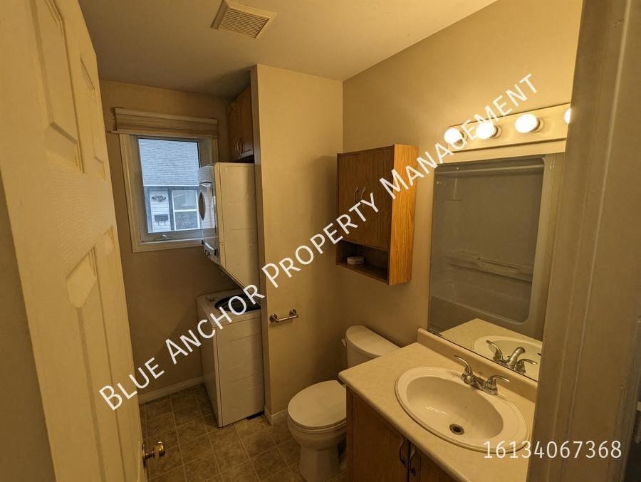 a small bathroom with a toilet and a sink