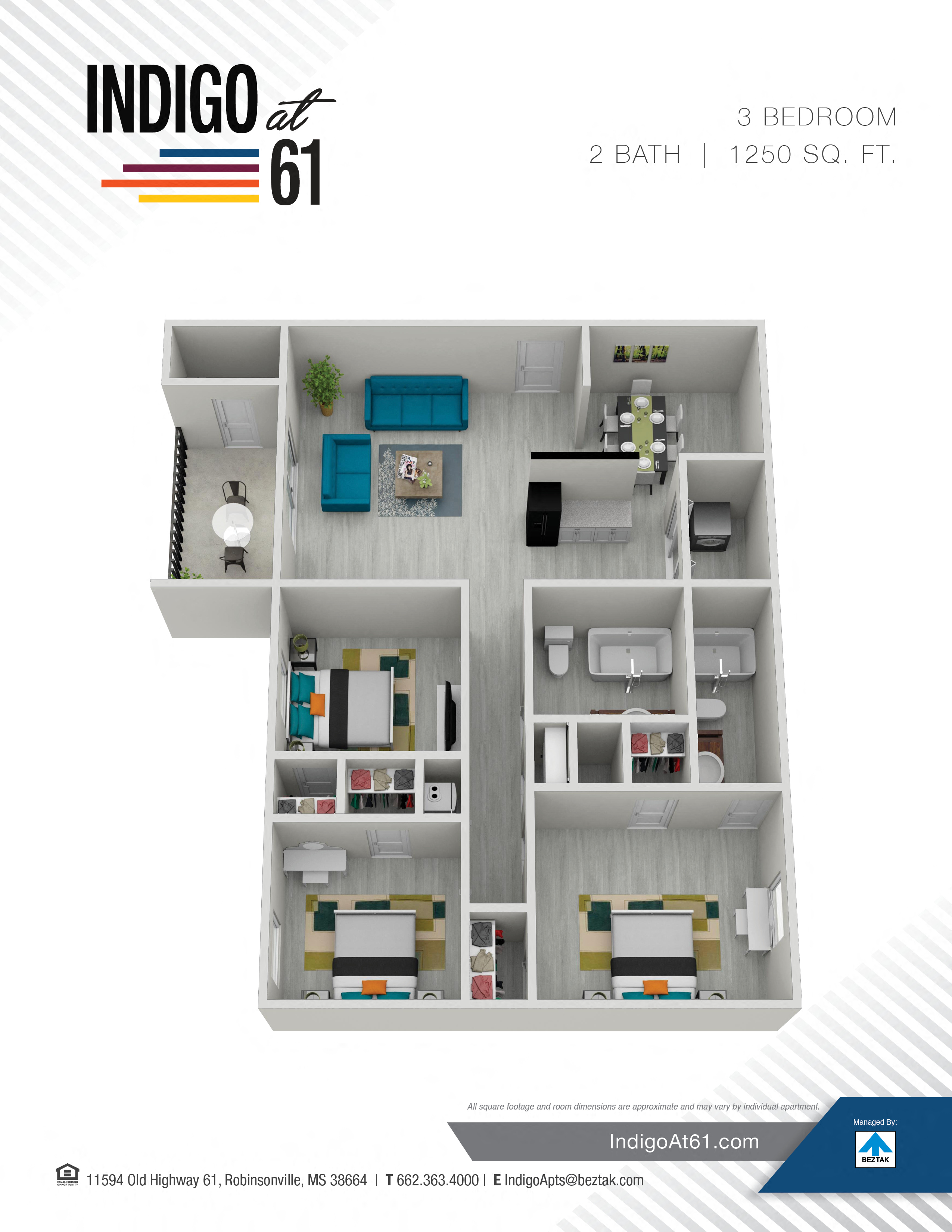 Renovated 3 Bedroom 2 Bath