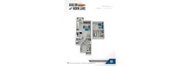 2 Bed 2 Bath - D