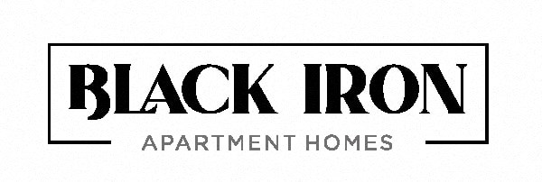 the black iron apartment homes logo