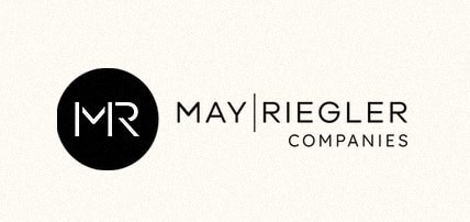 a black and white logo with the words may register companies