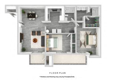 Two Bedroom Two Bath