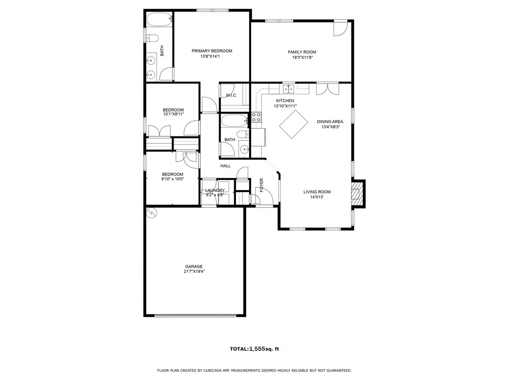 this is a floor plan of a 2100 sq ft home