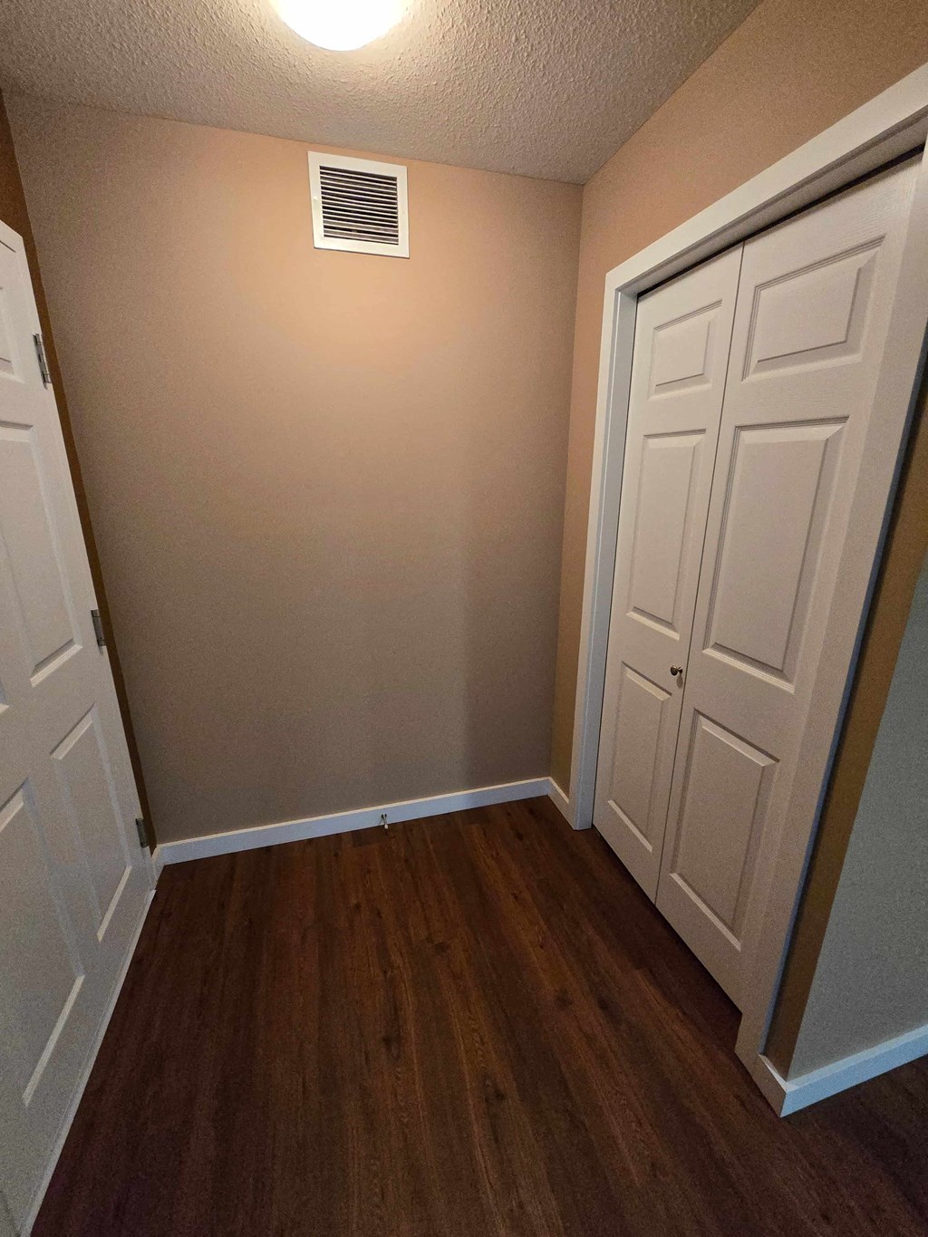 full interior paint and wood flooring in a room