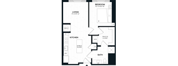 1 Bed/1 Bath-1A1 ANSI