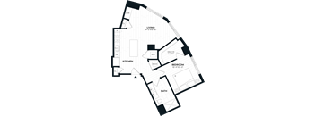 1 Bed/1 Bath-1F