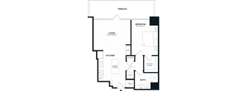1 Bed/1 Bath-1J1