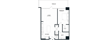1 Bed/1 Bath-1K1