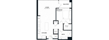 1 Bed/1 Bath-1L ALT