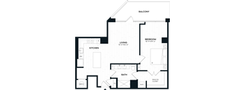 1 Bed/1 Bath-1M