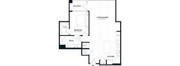 1 Bed/1 Bath-1Q2
