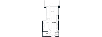 Jr 1 Bed/1 Bath-1S