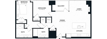 1 Bed/1 Bath Den-1V_P