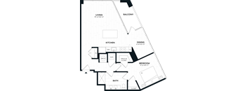 1 Bed/1 Bath-1Z