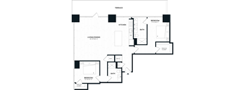 2 Bed/2 Bath-2E