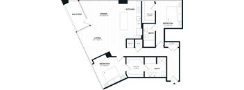 2 Bed/2 Bath-2G