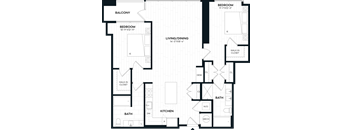 2 Bed/2 Bath-2K1 ALT
