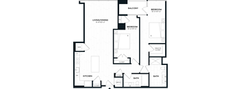2 Bed/2 Bath-2Q
