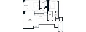 2Bed/2 Bath- 2T ALT