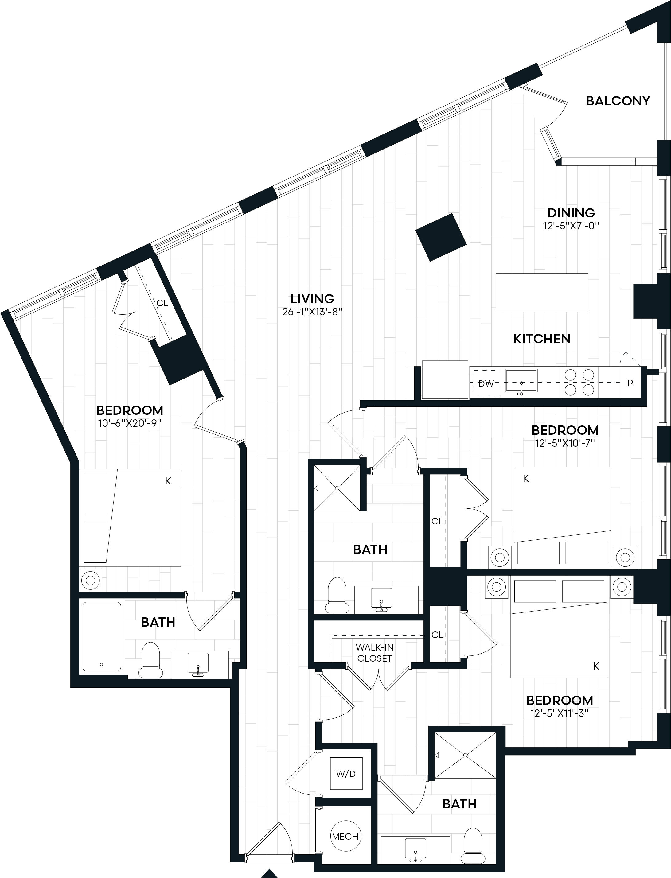 3 Bed/3 Bath-3K1 ANSI