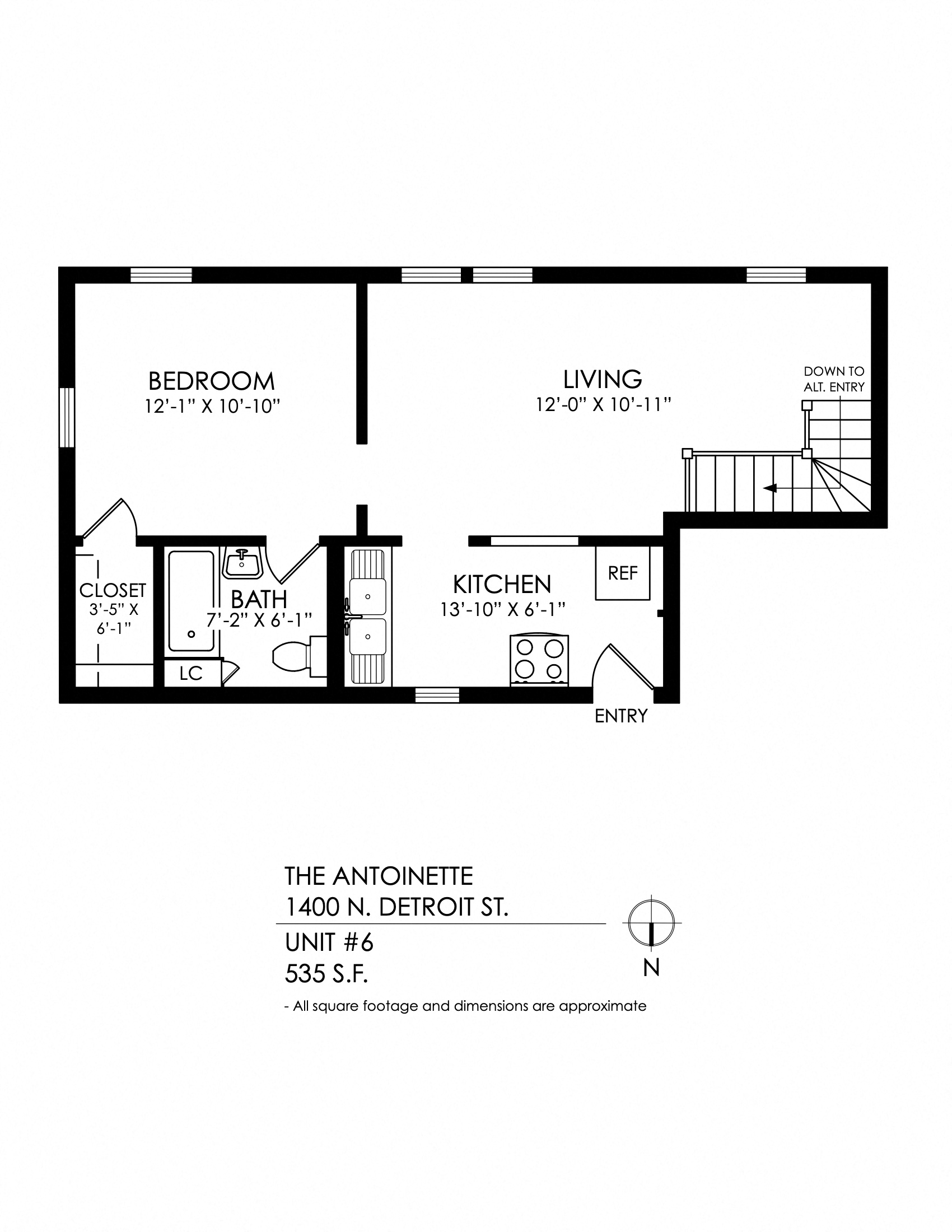 1 Bedroom for Rent in Denver