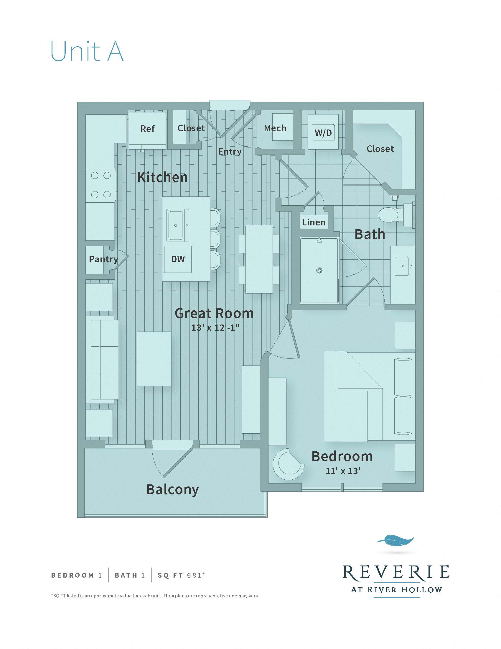 Reverie Floorplan A