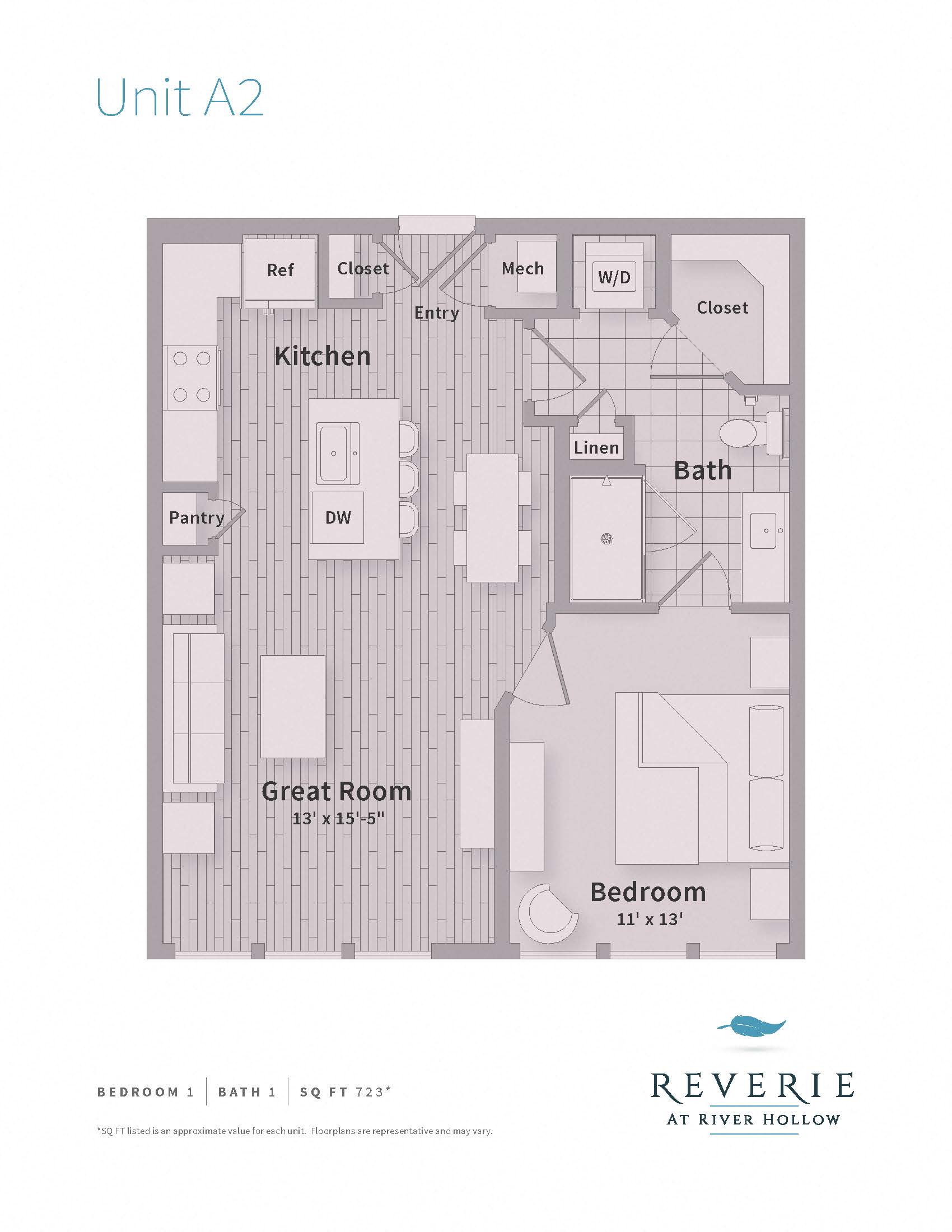 Reverie Floorplan A2