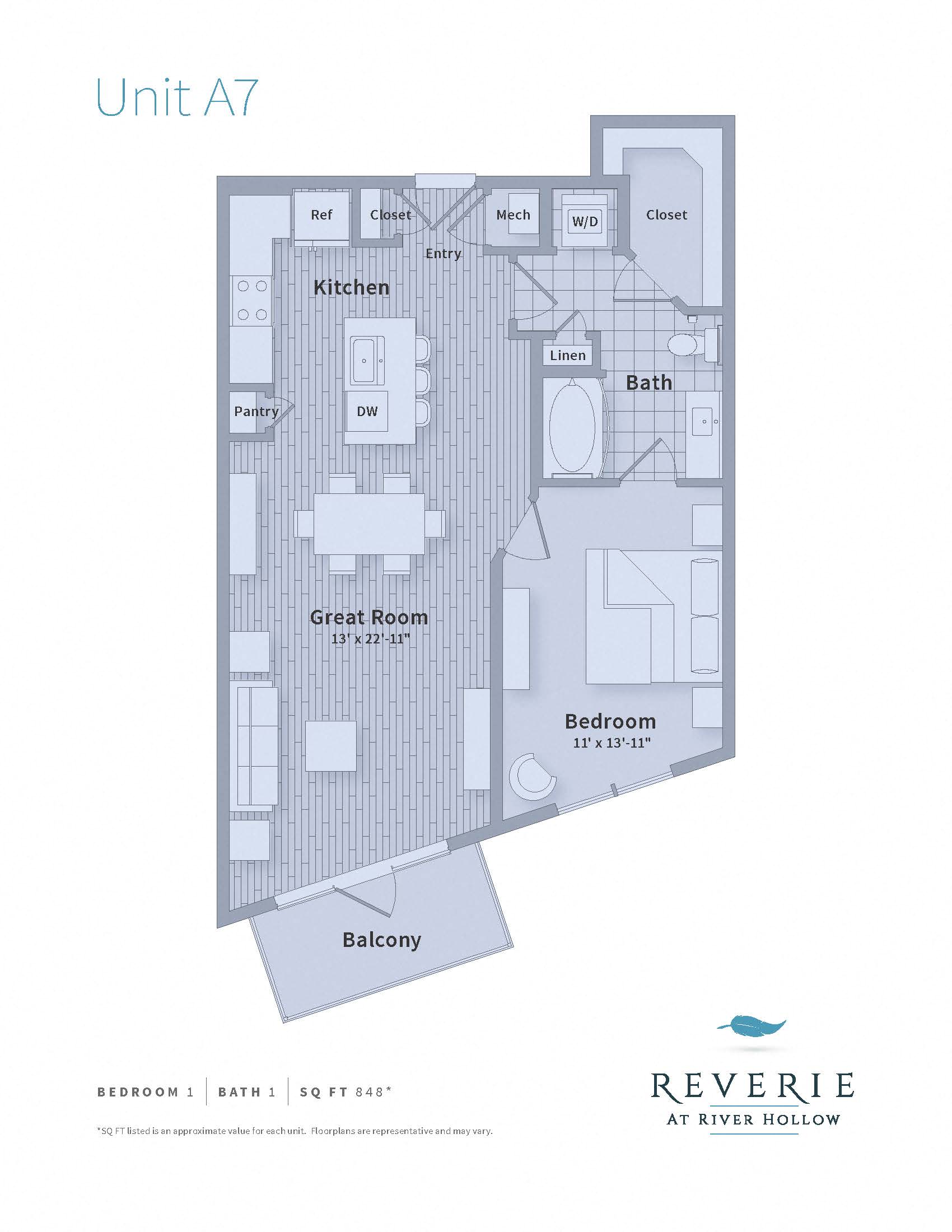 Reverie Floorplan A7
