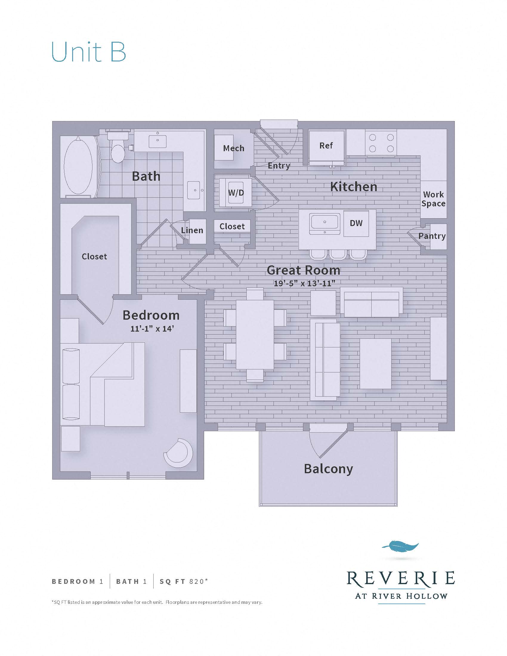 Reverie Floorplan B