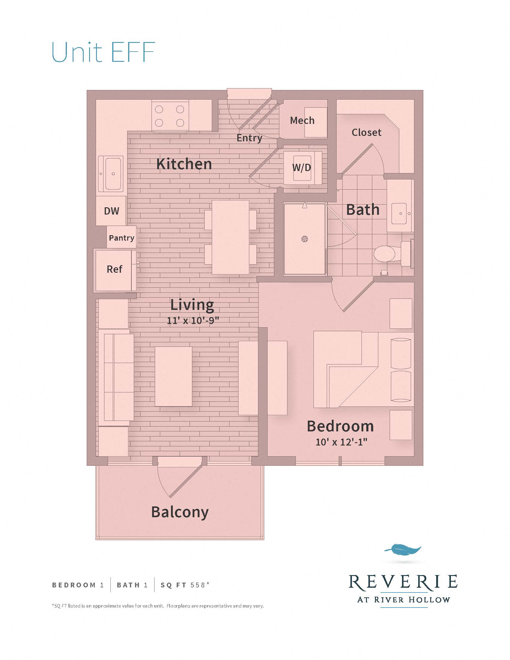 Reverie Floorplan EFF