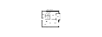 1 Bed, 1 Bath (Unit G1)