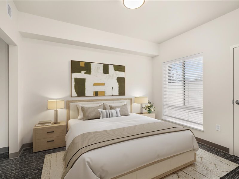 Staged Bedroom