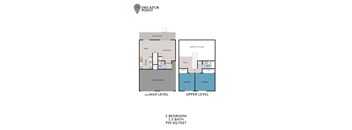 2 Bedroom 1.5 Bath