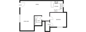 1 BR Full Reno