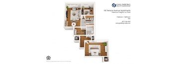 One Bedroom with Den