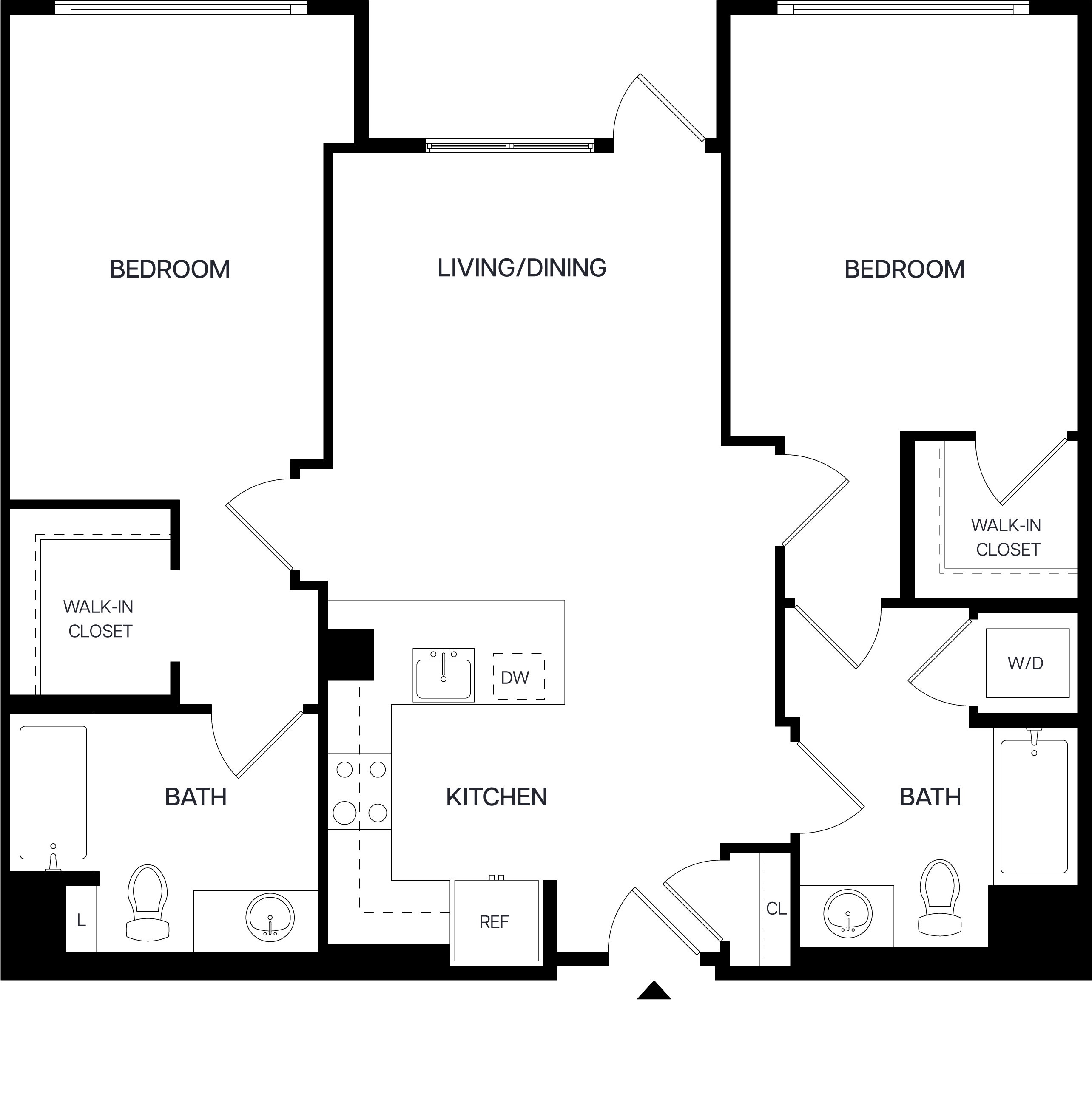 2 Bed/2 Bath-B5
