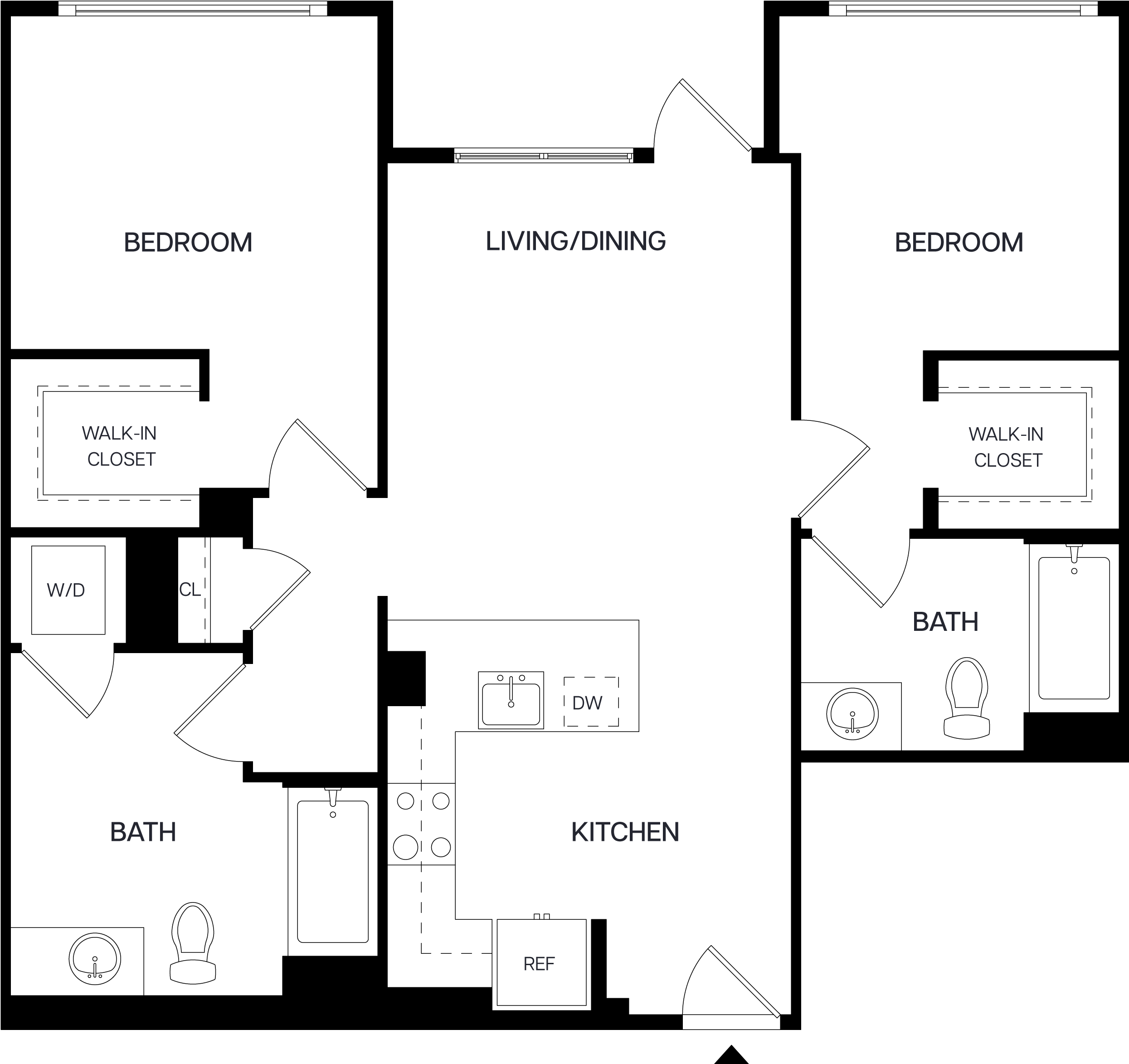 2 Bed/2 Bath-B3