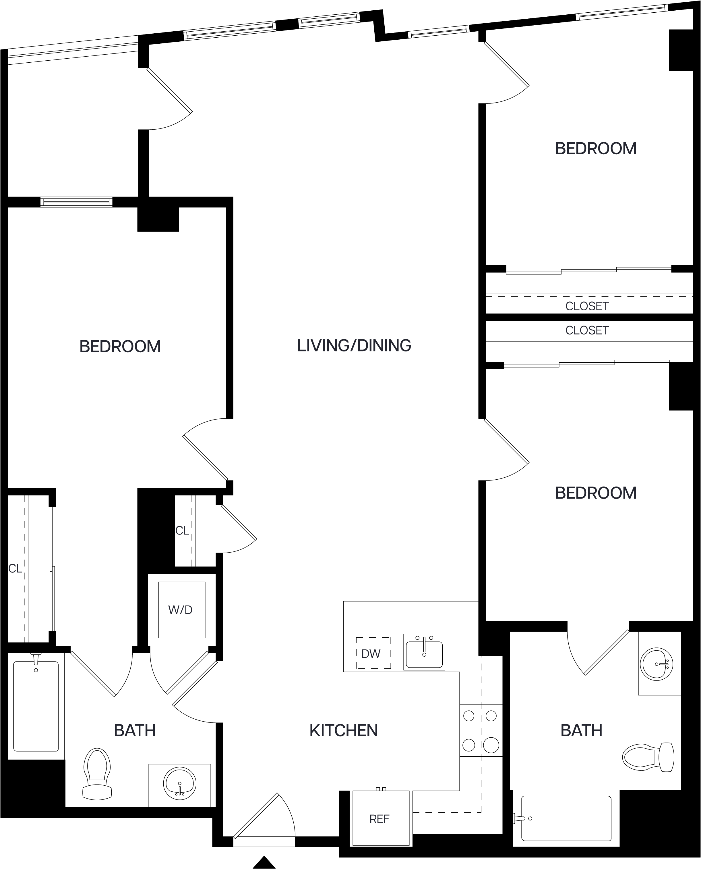 3 Bed/2 Bath-C1