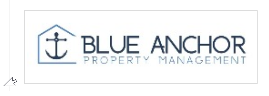 the logo for blue anchor property management