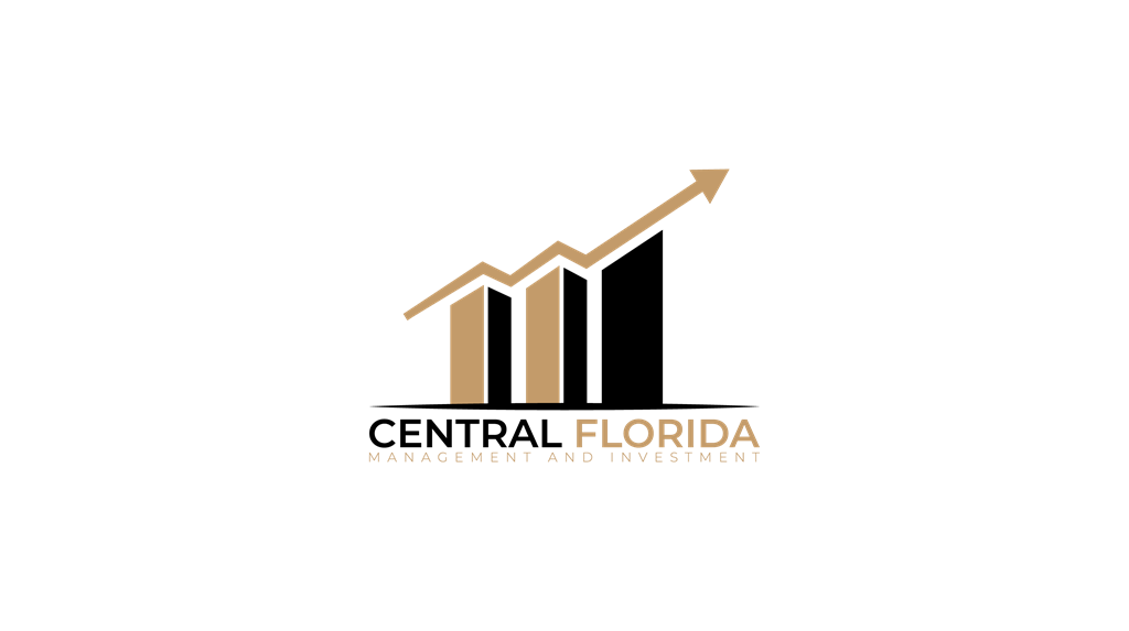 A logo with an upward trending line and the words "Management and Investment Florida" beneath it.