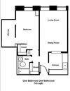 Mass Mills II 1BR/1BA