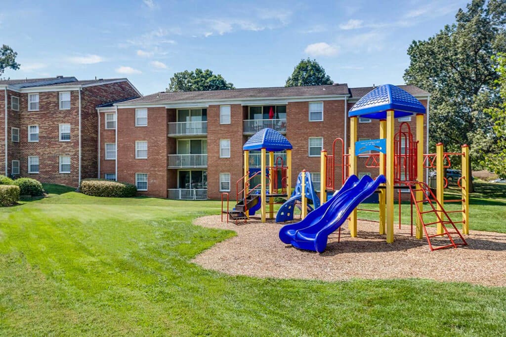our apartments offer a playground for your children