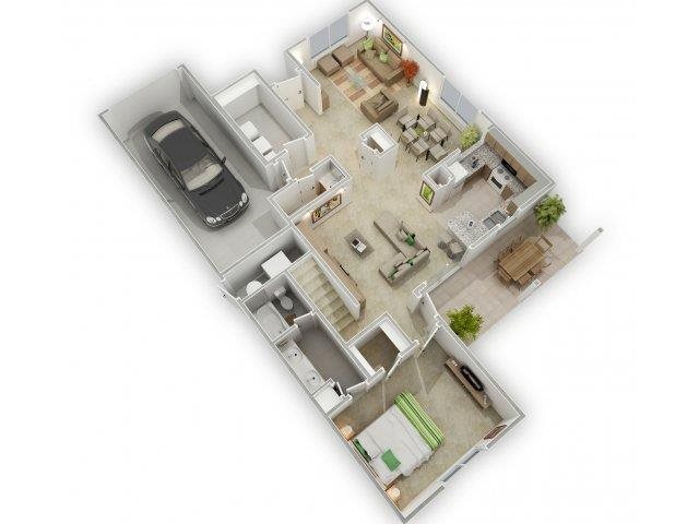 White Clouds Floorplan White Clouds Floorplan at Alta Terra Living