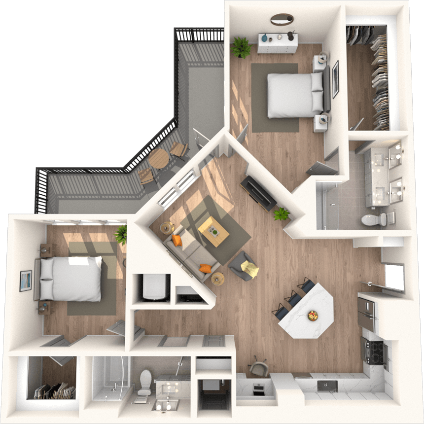 B4 2x2 1242 SF-FP