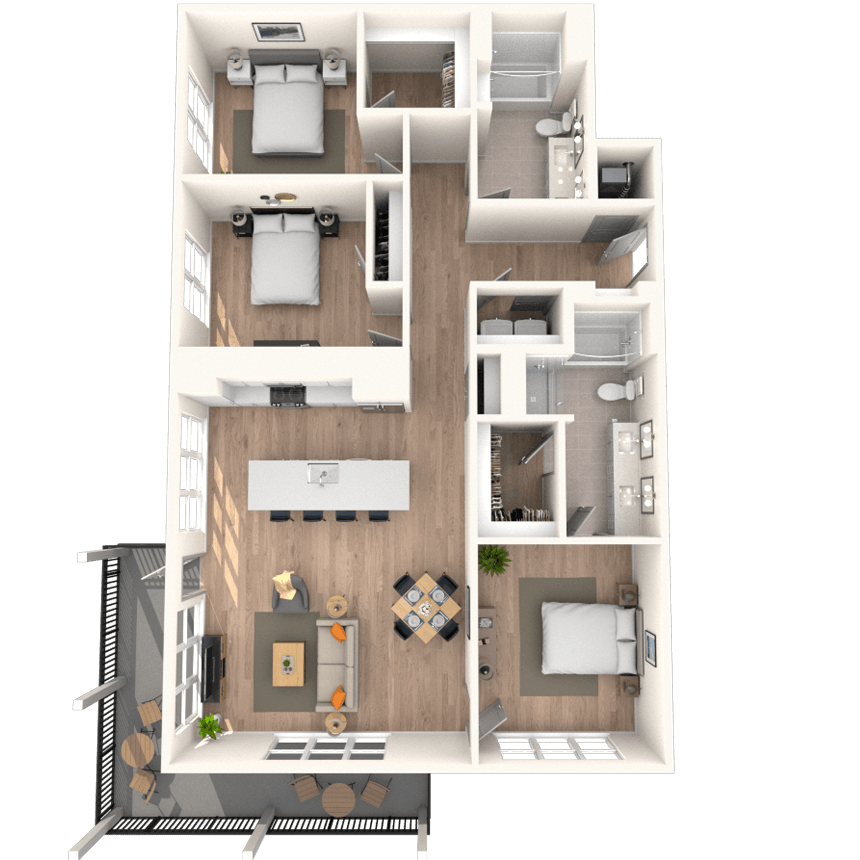 C2 3x2 1564 SF-FP