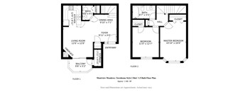 Two Bedroom Townhome