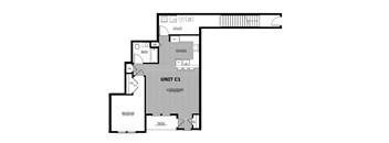 1 Bedroom, 1 Bath - C1